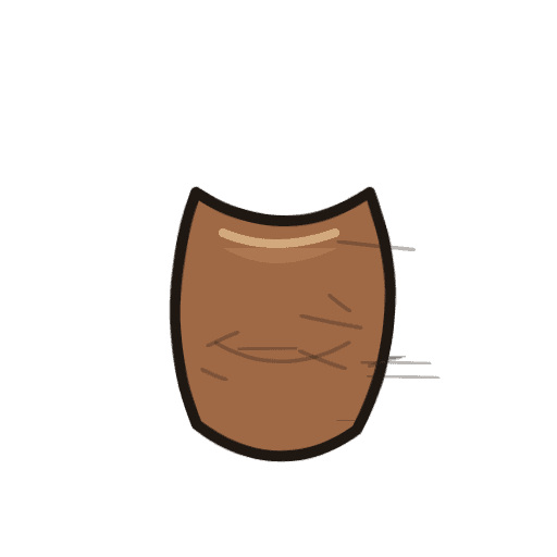 Skórzany napierśnik